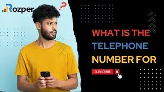 What is the Telephone Number For? | Rozper Explains