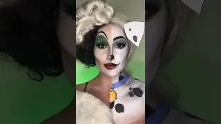 Day 3 - Cruella/Perdita #cruelladevil #101dalmations #halfandhalf
