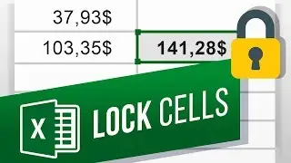 How to Lock Cells in Excel | How to Lock Formulas in Excel | How to Password Protect an Excel File