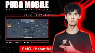 NEW CONTROL AND SENSITIVITY SMG BEAUTIFUL | PUBG MOBILE BEST 5 FINGER CLAW