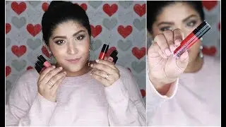 *NEW* Wet & Wild Liquid Catsuit Lipstick Review And Swatches | All Shades | Shreya Jain