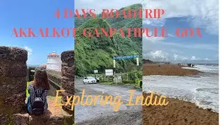 Filipina Exploring India| Akkalkot |Ganpatipule| Goa |4 Days Road trip #exploringindia #roadtrip