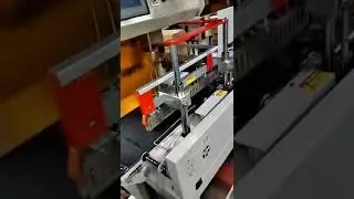 Hair lotion product box case L type film wrapping shrinking sealing packing machine