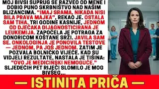 MOM SINU JE DIJAGNOSTICIRANA LEUKEMIJA. PONUDILA SAM SE DA GA SPASIM A ISHOD JE SVE ZATEKAO U ŠUTNJI