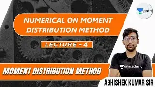 Numericals on Moment Distribution Method | L - 4 | Moment Distribution Method | Abhishek Sir