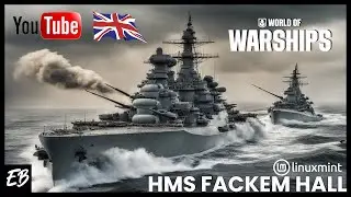 Warships On Linux MINT LIVE #8 - Lets Play- More Stunning Than Microslop ! - CV Grind - Randoms