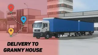 Delivery To Granny House 🏡 Happy Christmas 🎁 Winter Special Live Granny Chapter 1 Gameplay #granny
