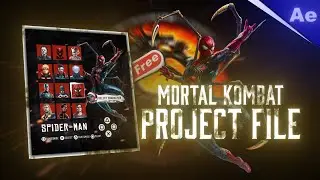 Mortal Kombat Inspired Character Style Selection | After Effects Tutorial