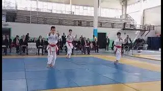 Uskemmouda championnat wilaya kata minimes mars 2025 1&egrave;re place devant cosb bouzeguen.