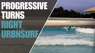 Progressive Turns Right Session at URBNSURF Sydney
