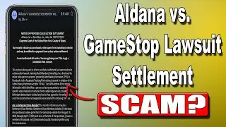 Aldana vs. GameStop Lawsuit Settlement - Is This Email  or a Scam?