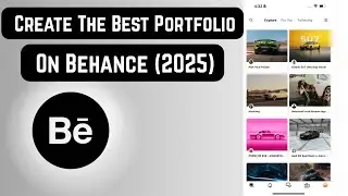 How To Create The Best Portfolio On Behance (2025) Tutorial for Beginners