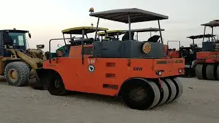 PTR Spilt Tyre Road Roller Fall Operating Review ( Company HAMM Model GRW 18 )
