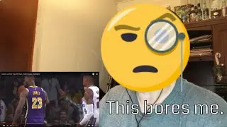 Michael Jordan fan reacts to LeBron James Highlights