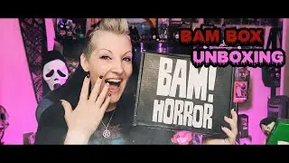 BAM HORROR Monthly Subscription Box - Unboxing July 2021