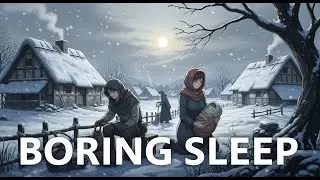 Why Sleeping in a Medieval Castle SUCKED During Winter | Boring History for Sleep