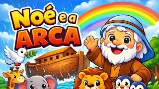 A Arca de Noé para Crianças História Bíblica Infantil sobre Fé e Obediência