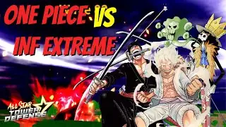 TRIPULAÇÃO do LUFFY DESTRUINDO no INFINITE do ALL STAR TOWER DEFENSE
