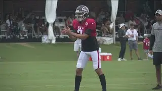 Falcons training camp Day 7 raw video | Team continues to grind in Flowery Branch