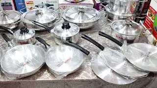 দীর্ঘদিন ব্যবহারের জন্য KIAM Classic হাড়ি, কড়াই,তাওয়া, মিল্ক প্যান কিনুন//KIAM Aluminium Cookware