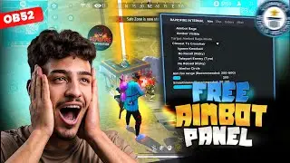 FREE FIRE FREE PC PANEL OB51 💻MAIN ID SAFE AIMBOT  INTERNAL PANEL ALL SERVER SAFE ✅