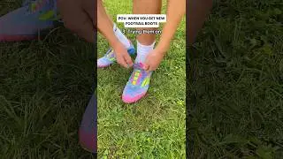 POV: When you get new boots