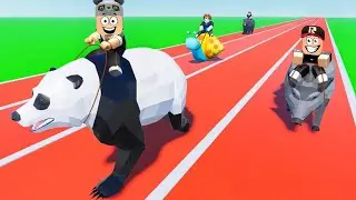 Hayvan Ol Yarışa Katıl ve Birinci Ol! - Roblox