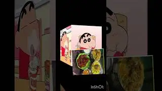 shin -chan with Tamil Nadu food