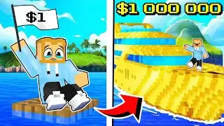 STATEK za $1 vs $1 000 000 w Minecraft!