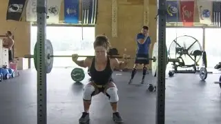 Tia Toomey Full Day of Training at Crossfit Mayhem