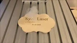Syon Laser CO2 RF Laser Engraving Marking Machine Wood