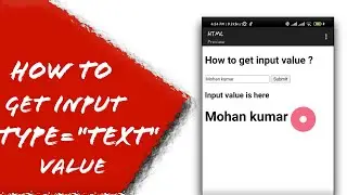 #3 How to get input value with html & JavaScript ? | King code 2022