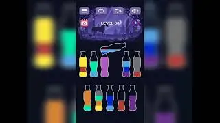 Water Sort Puzzle Level 30 Walkthrough Solution 