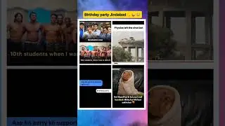 Birthday party Jindabad 💪😜 #memes #funny