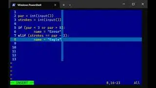VIM and Python Intro
