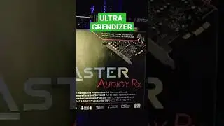 audigy rx pci-e + e5 2666 20 core + 1080 ti + ultragrendizer:)😎