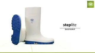 Steplite EasyGrip, stalen top (S4), wit