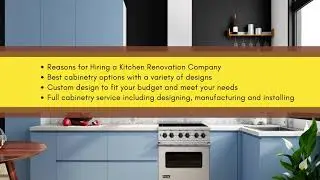Innovative Kitchen Remodel in Vancouver; Full Cabinetry Service; High-End Cabinets