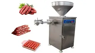 Sausage Filler--Electric Sausage Maker #restaurant #sausage #food