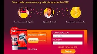 ArthroMAX precio,revisi&oacute;n en guatemala