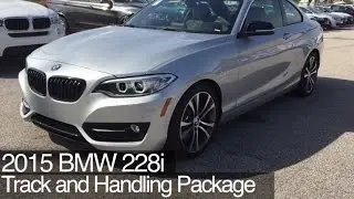 2015 BMW 228i Glacier Silver Track and Handling Package Houston Texas