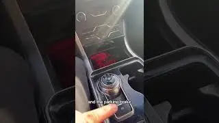 How to put Ford edge into service brake mode ￼