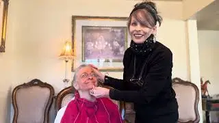 4.  Lillabeth gets her makeup done