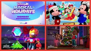 Реклама Disney Junior &laquo;Волшебные каникулы в США&raquo; 2025 🎄☃️ Рождество🎁
