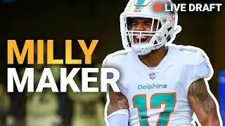 Fantasy Football Best Ball Live Draft | DraftKings Milly Maker