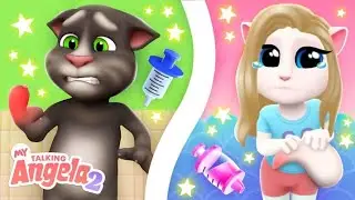 My Talking Angela funny #cartoons #viral #video