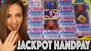 HANDPAY JACKPOT on WHITE BUFFALO at Wind Creek!