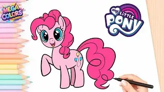 🎨 C&oacute;mo Dibujar a Pinkie Pie 🦄🩷 My Little Pony | Dibujo F&aacute;cil Paso a Paso | How to Draw  Pinkie Pie 🦄