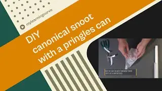 DIY conical snoot with a Pringles can