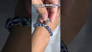 Evil Eye Blue Hand Bracelet | Protection & Blessings 🧿✨ #EvilEye